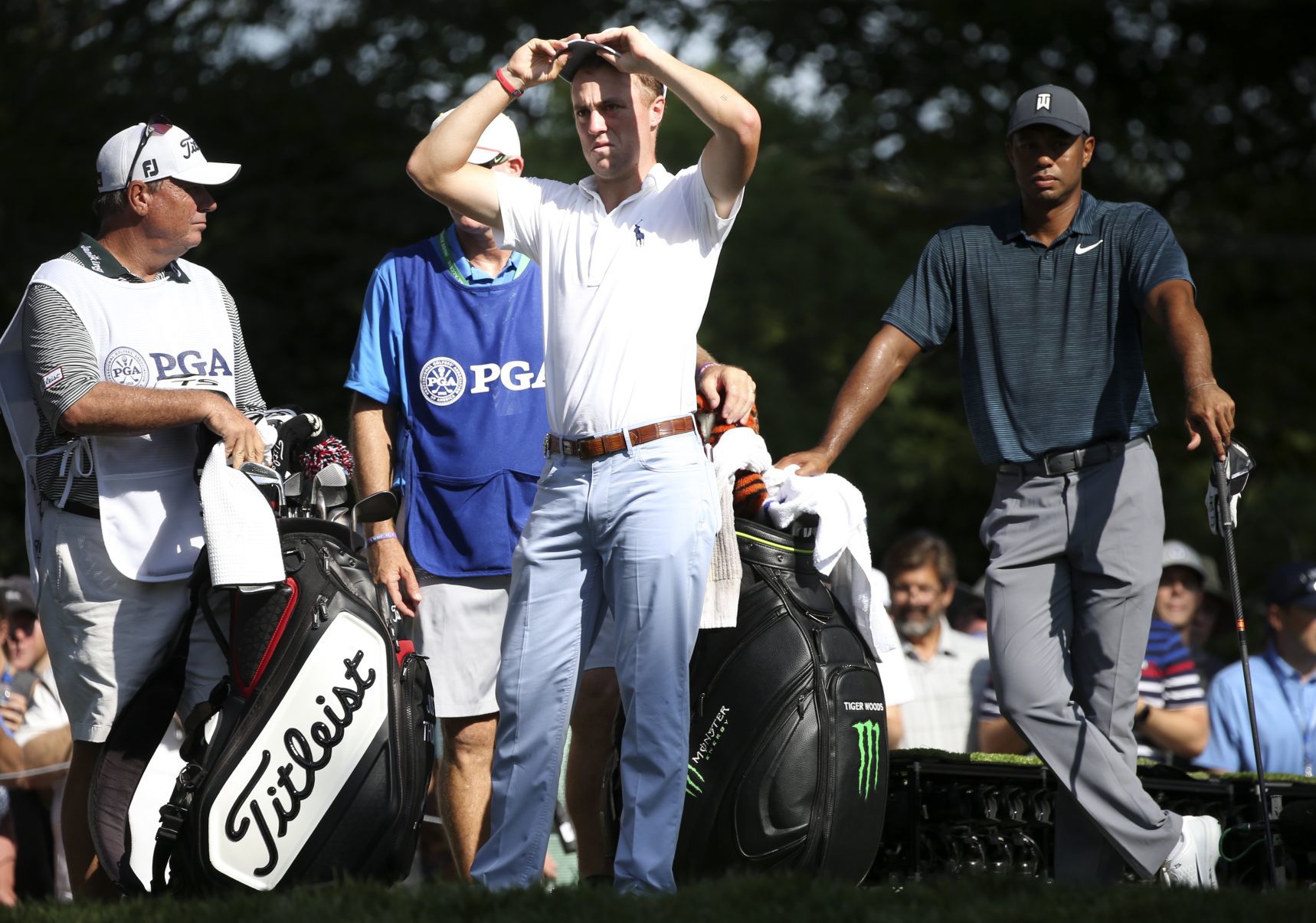 First round of the 100th PGA Championship